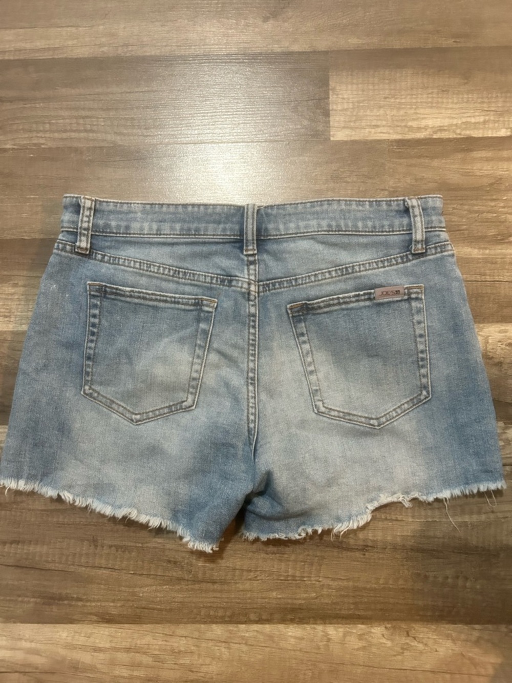 Joe’s Jeans  Blue Denim Button-Front Women's Shorts - Picture 4 of 7